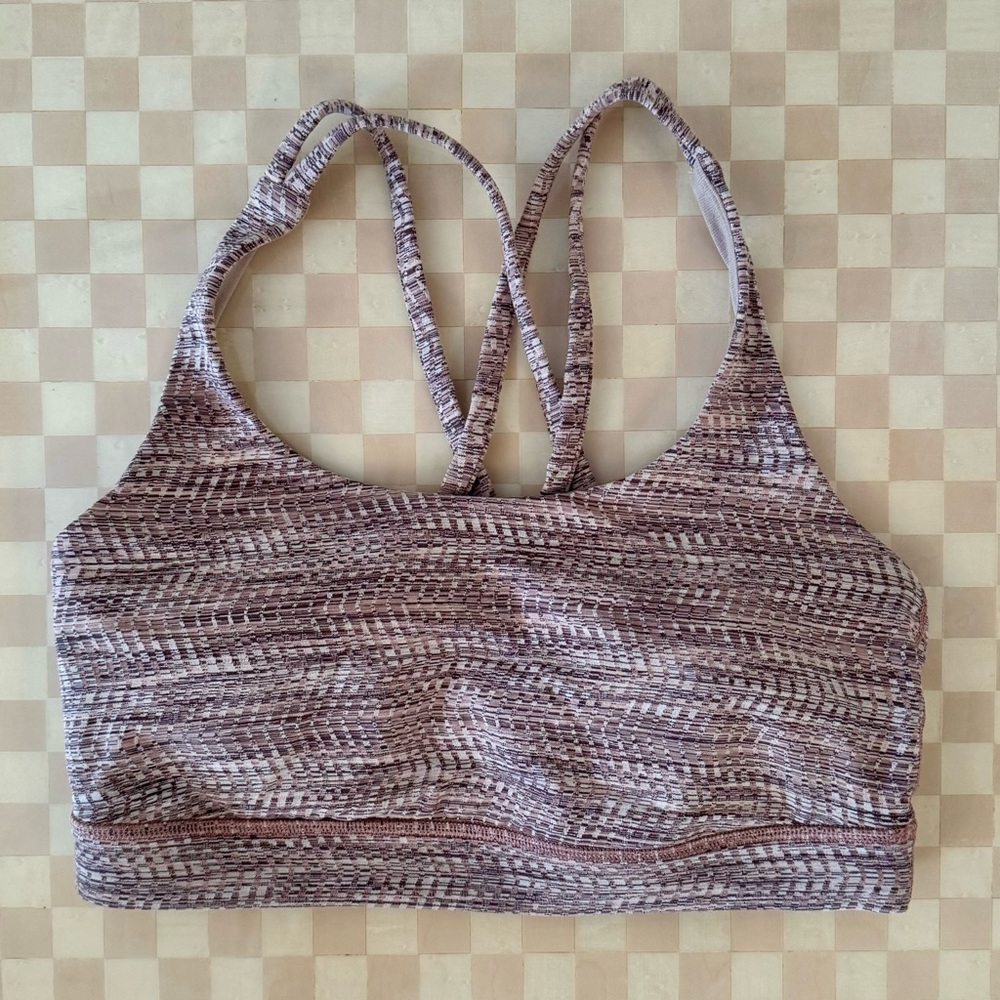 Lululemon Multi-Color Criss-Cross Bra